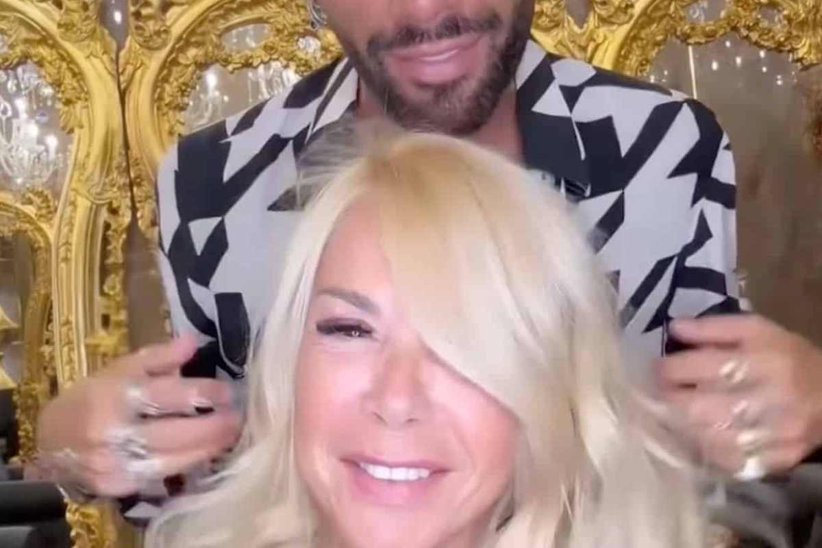 Anna Pettinelli nel salone di Federico Fashion Style