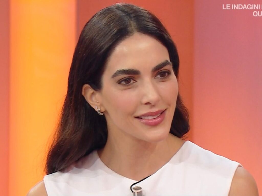 Rocio Munoz Morales negli studi de La Volta Buona