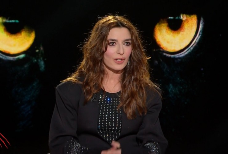 Sabrina Impacciatore negli studi di Belve