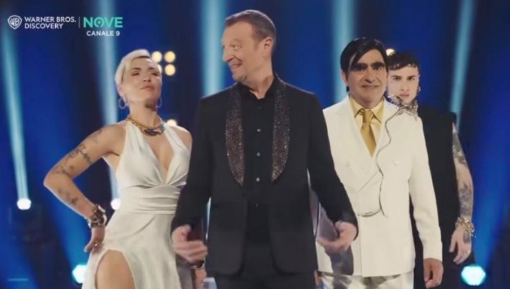 Serena Brancale, Amadeus, Elio e Rosa Chemical