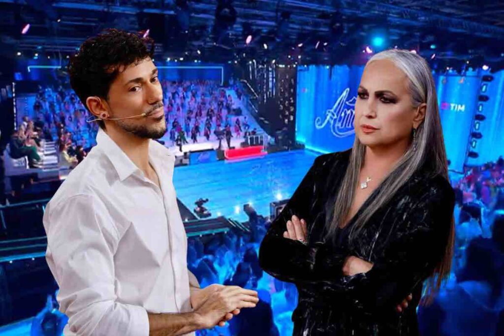 Amici studio Serale Emanuel Lo e Alessandra Celentano