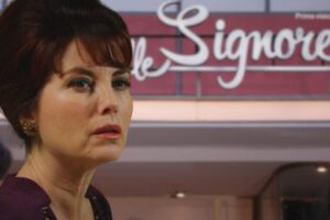 Adelaide e logo Paradiso delle Signore