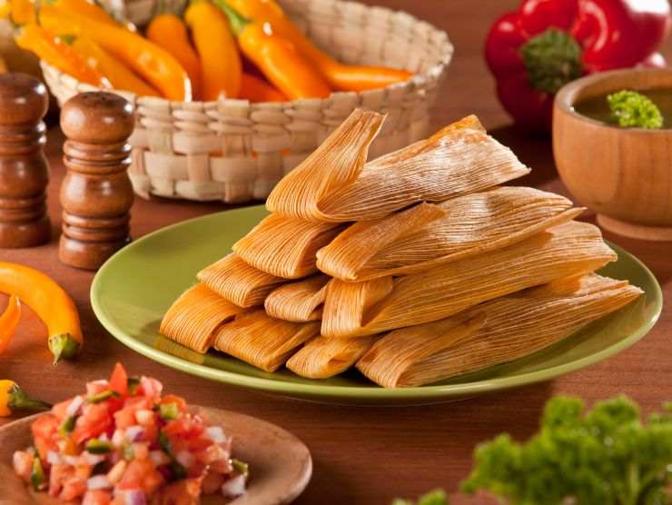 tamales a piatto